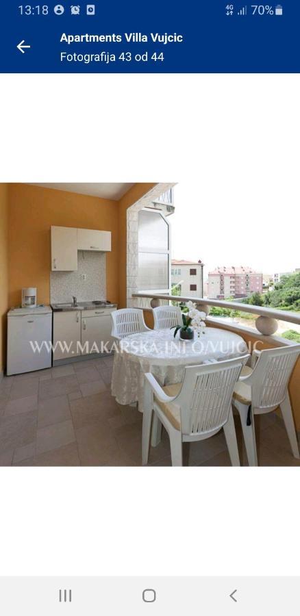 Villa Vujcic Makarska Exterior foto