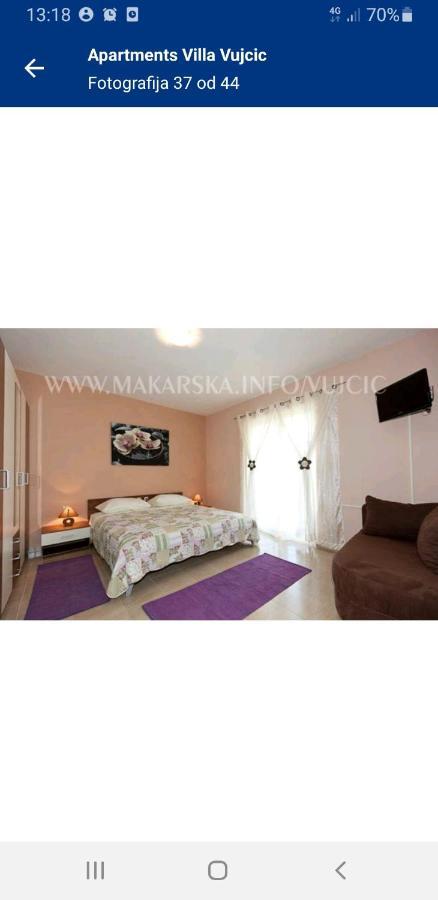 Villa Vujcic Makarska Exterior foto
